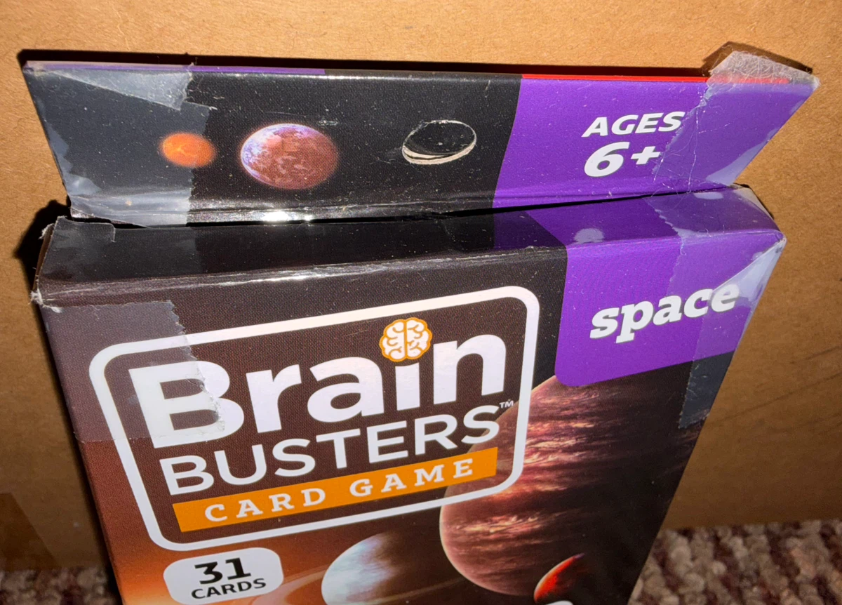 Brain Busters Space Card Game - photo 2
