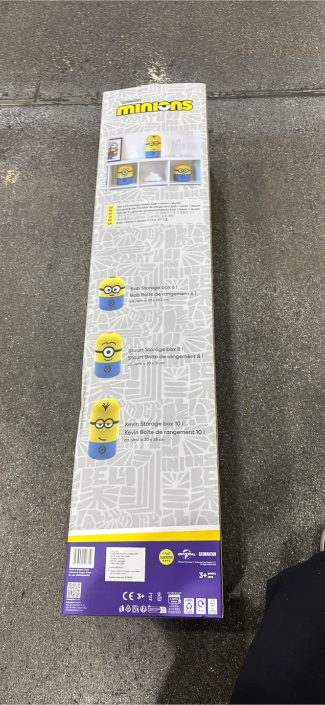 Minions Set of 3 Storage Boxes - photo 2