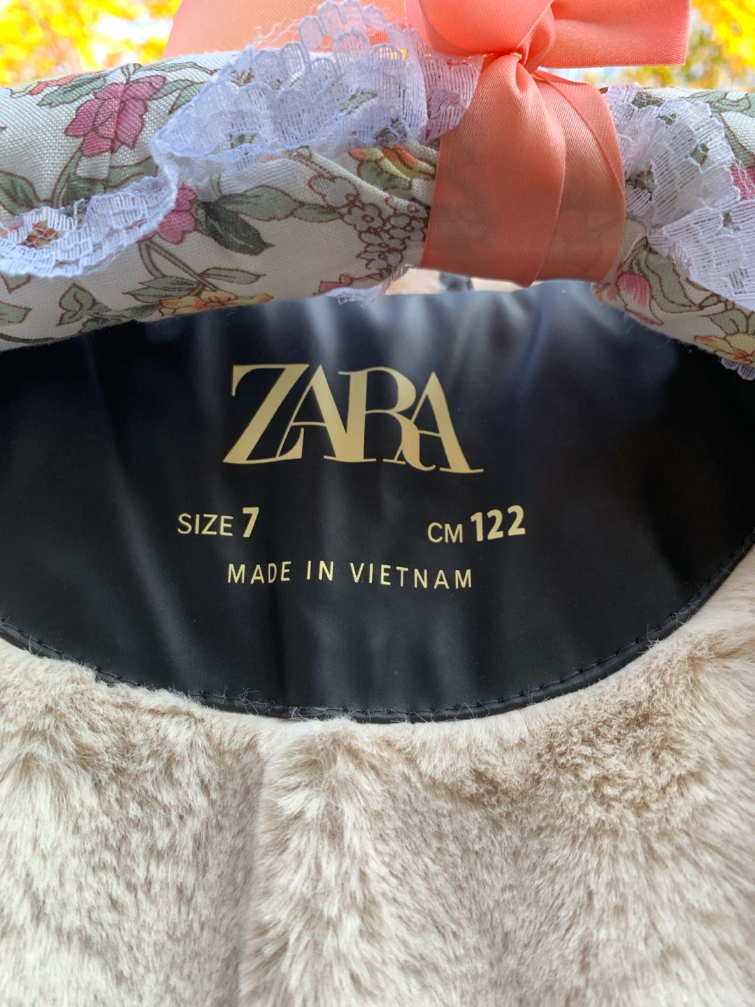 Zara Kids Faux Leather Jacket, Size 7 - photo 2