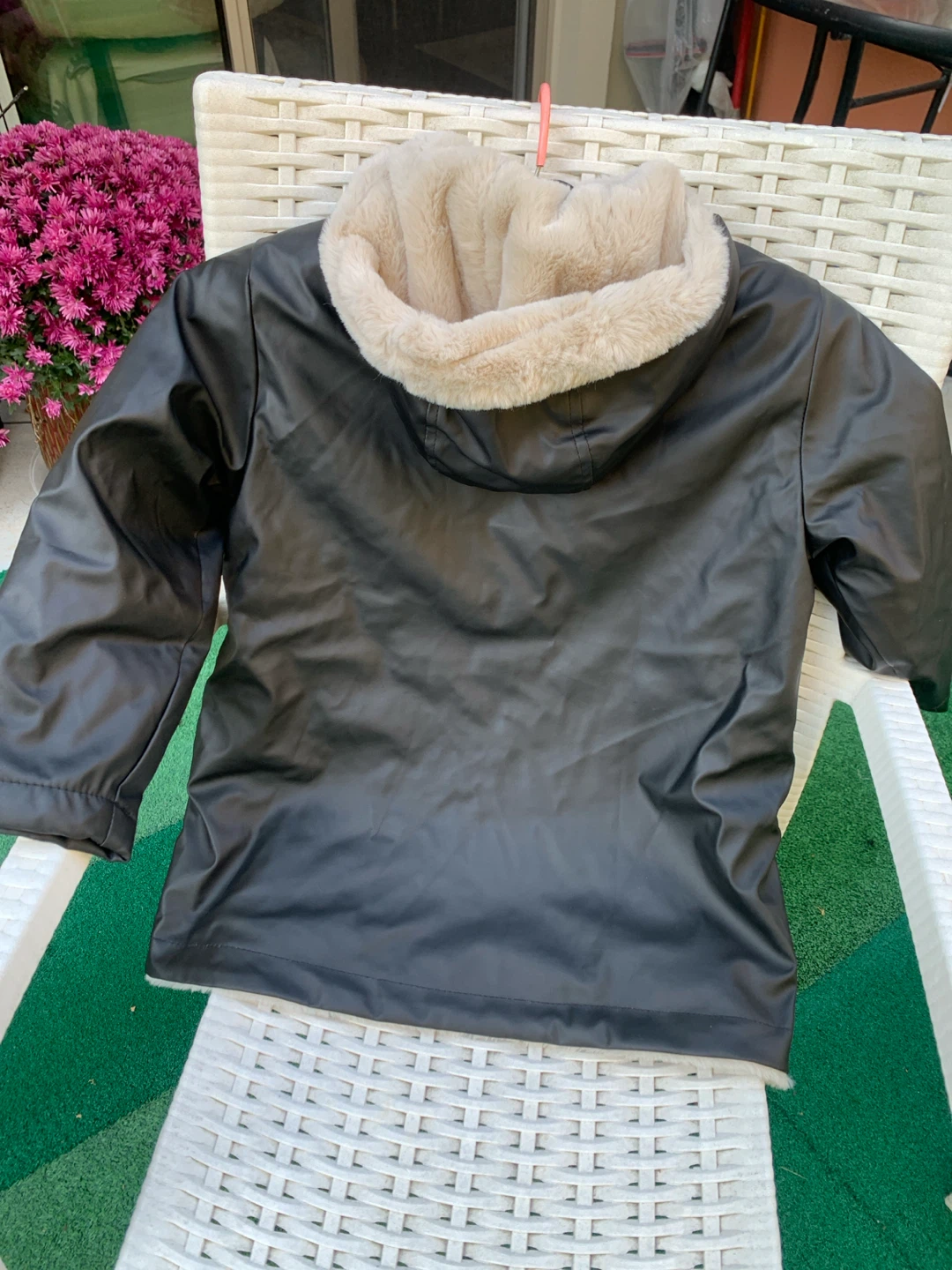 Zara Kids Faux Leather Jacket, Size 7 - photo 5