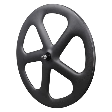 700c carbon 88mm clincher wheelset 16T rear - photo 2