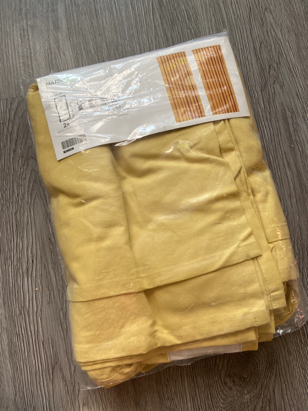Yellow Ikea Curtains