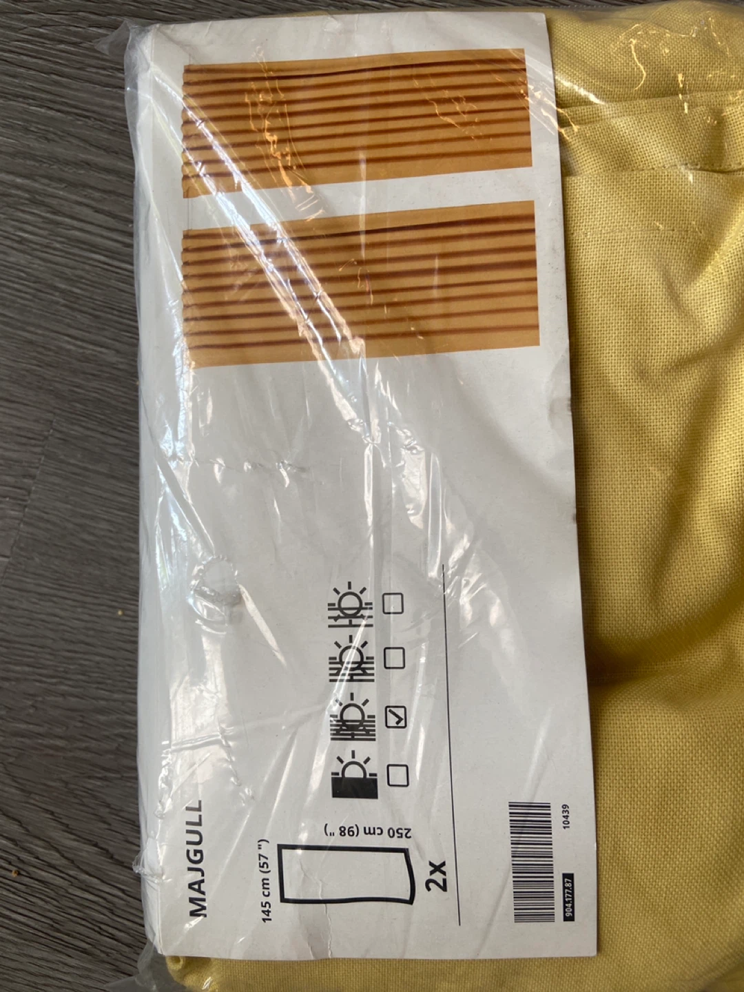 Yellow Ikea Curtains - photo 2