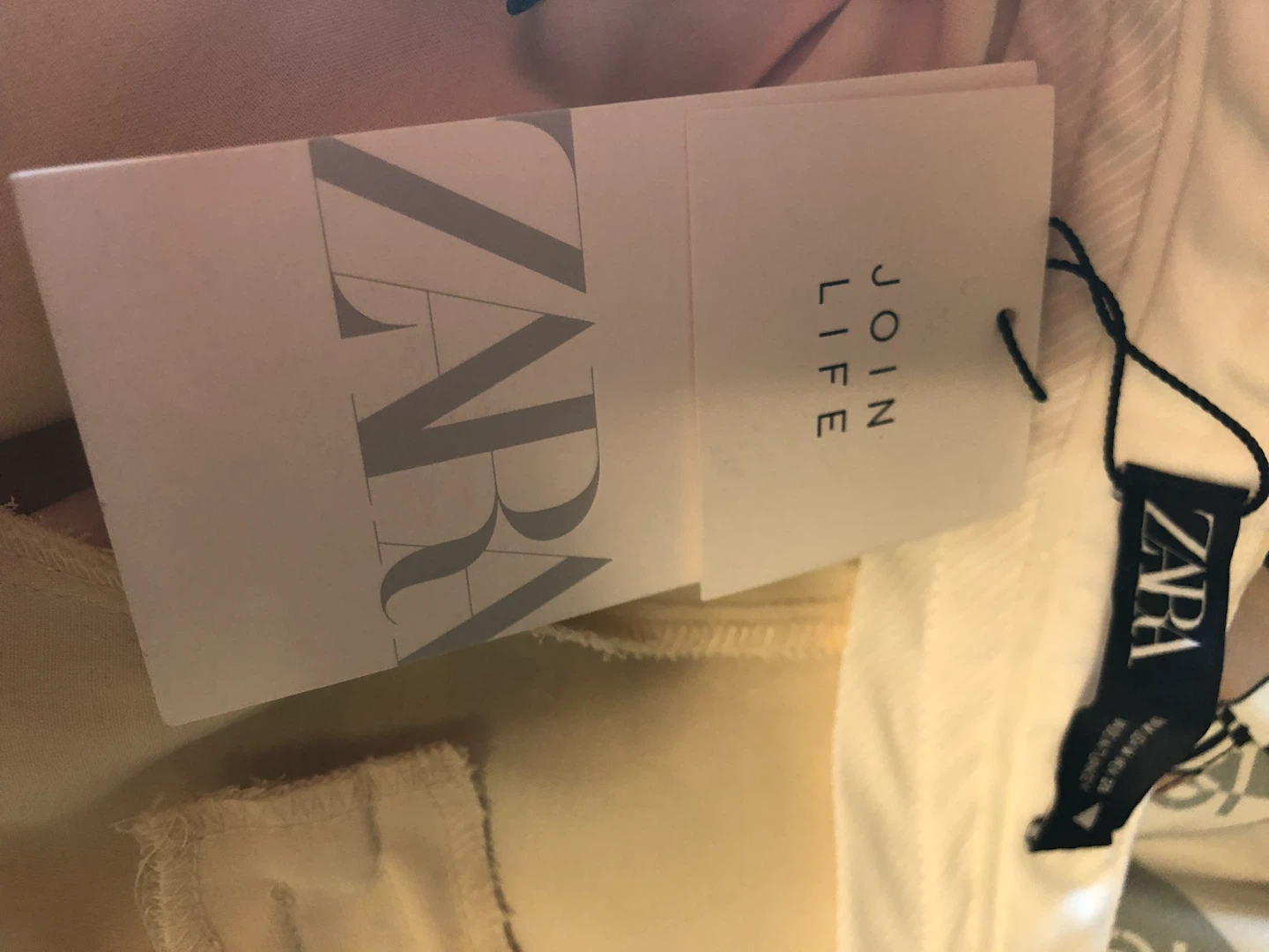 Zara Beige Blazer and Trousers Set - photo 3