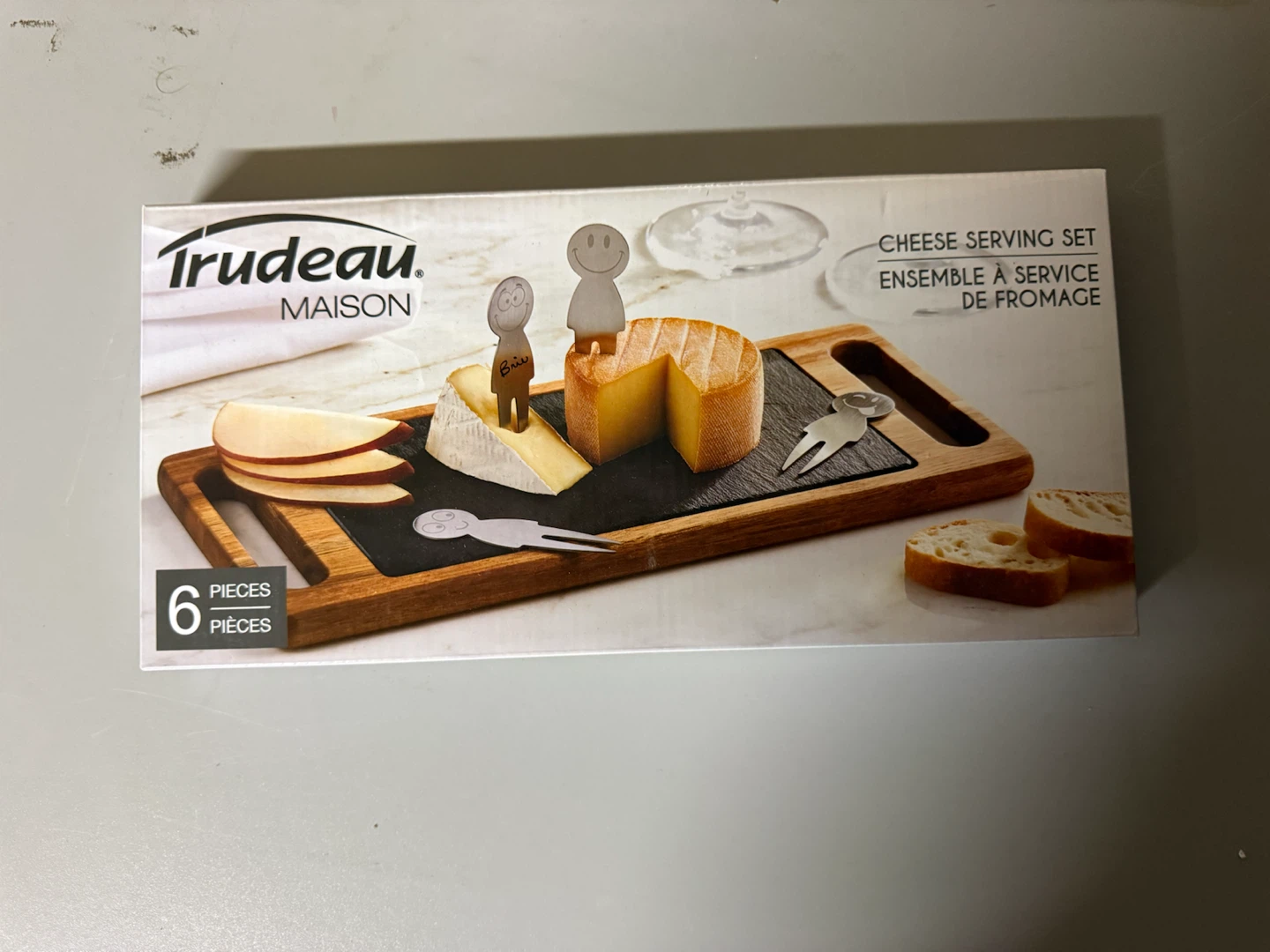 Trudeau Maison Cheese Serving Set