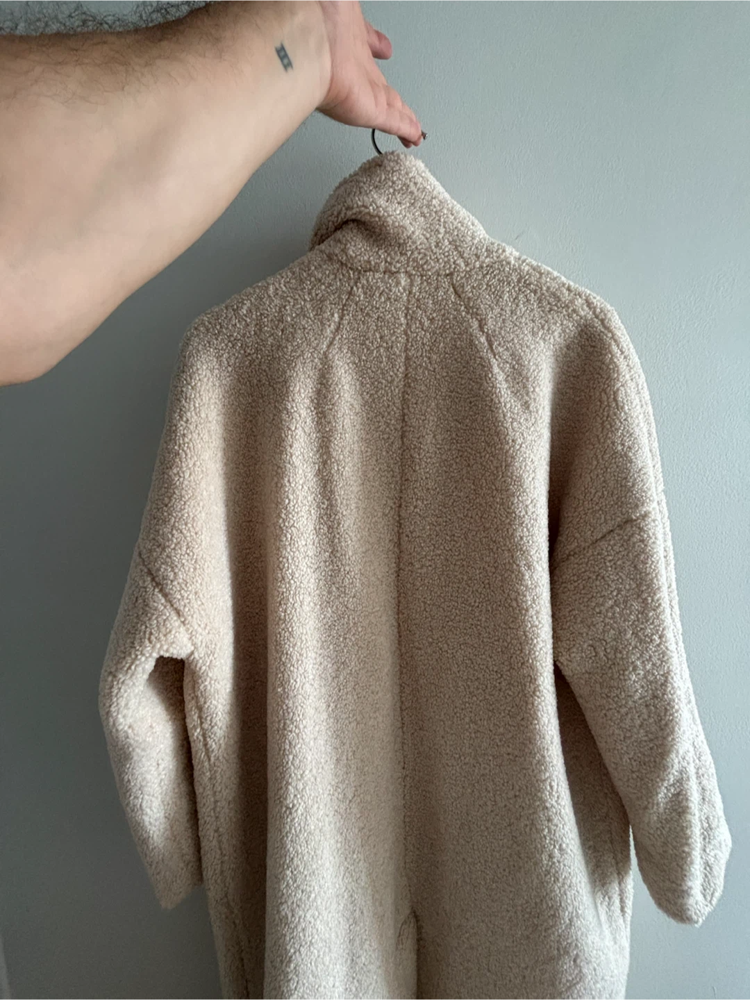 OVS Cream Teddy Coat - photo 3