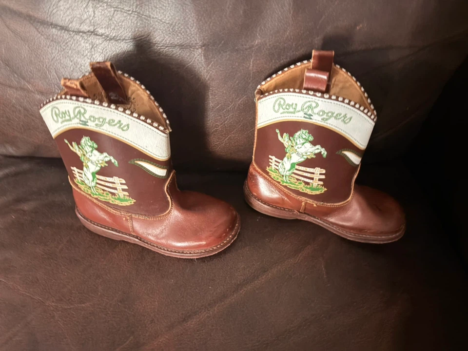 Vintage Roy Rogers Children's Cowboy Boots - photo 3