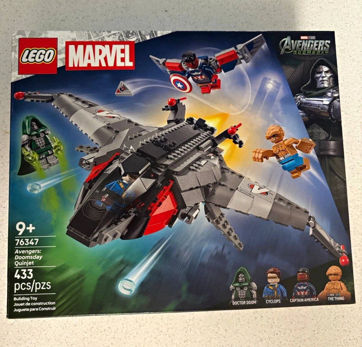 LEGO Marvel Avengers: Doomsday Quinjet 76347