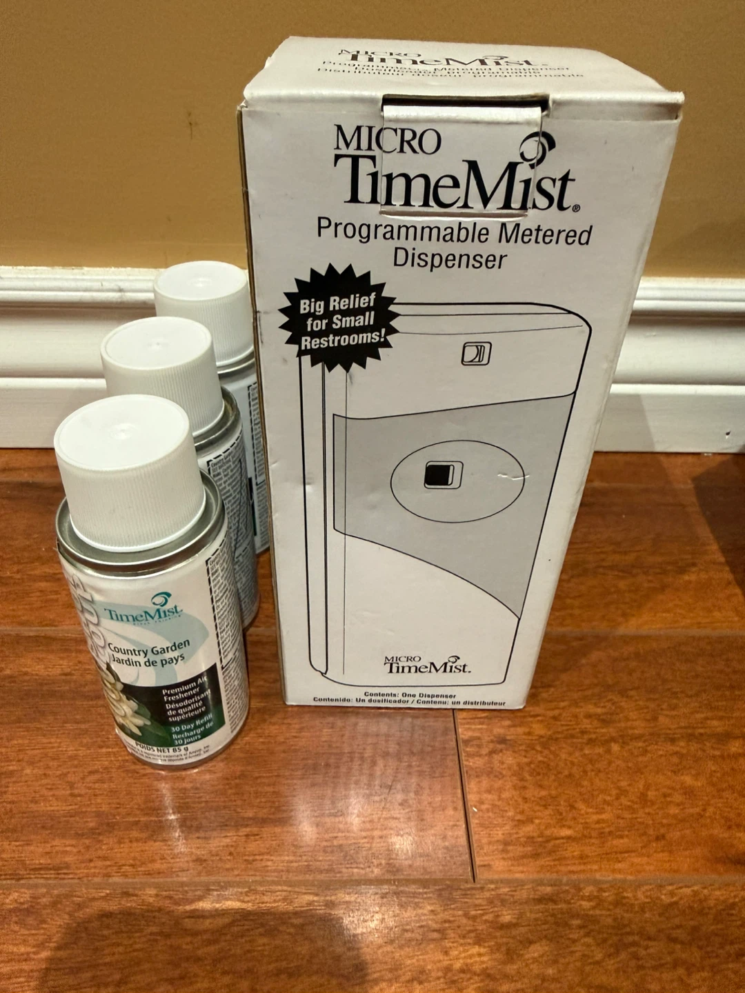 TimeMist Programmable Metered Dispenser and Refills