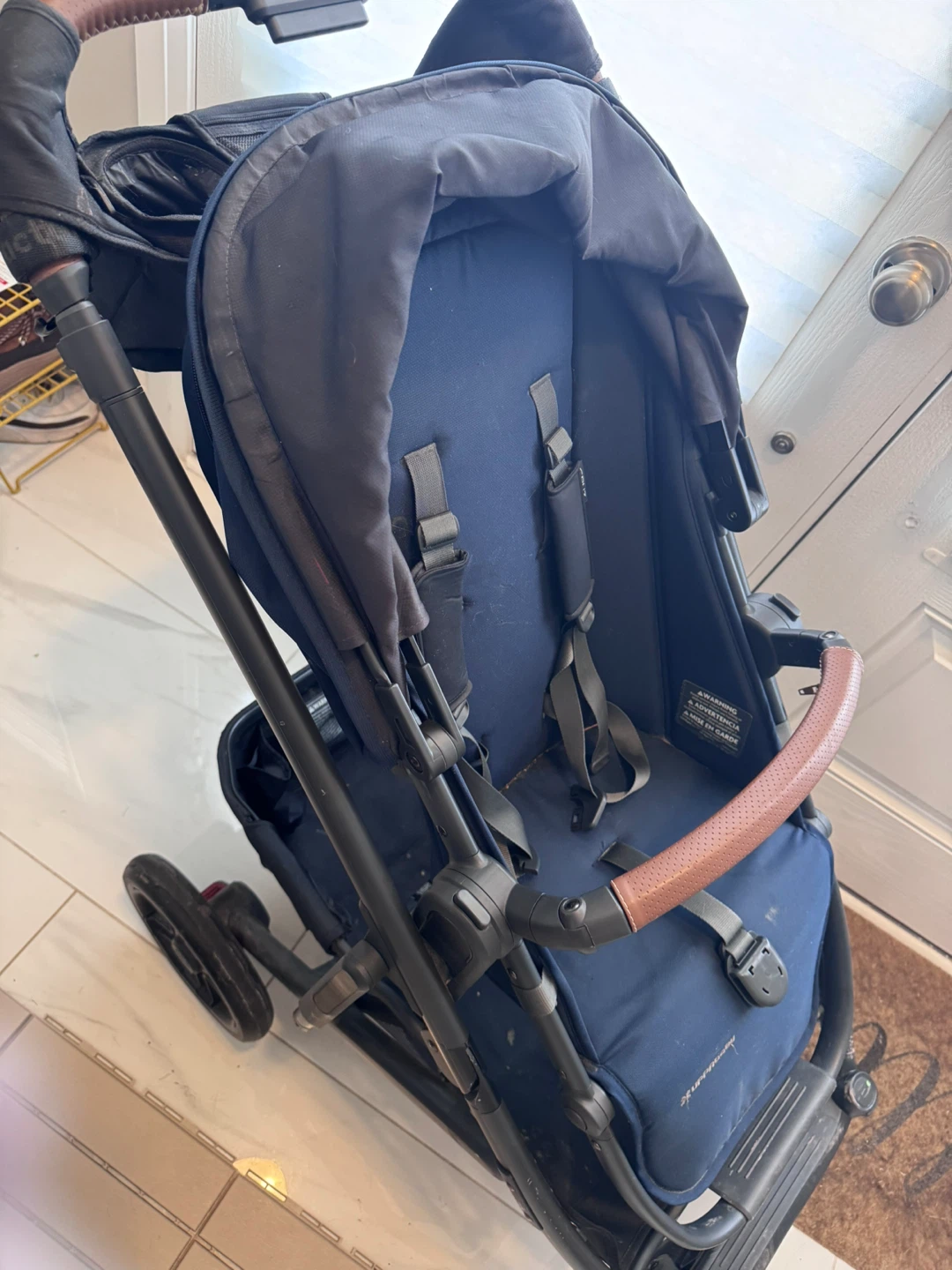Uppababy cruz V2 Stroller - Navy Blue