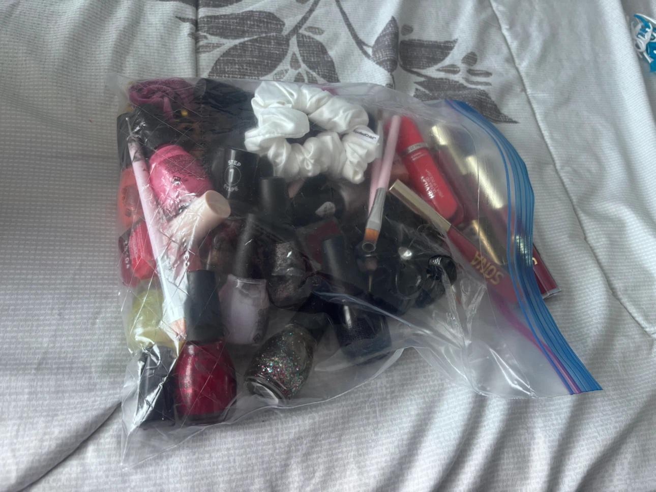 Assorted Nail Polish and Cosmetics Bundle