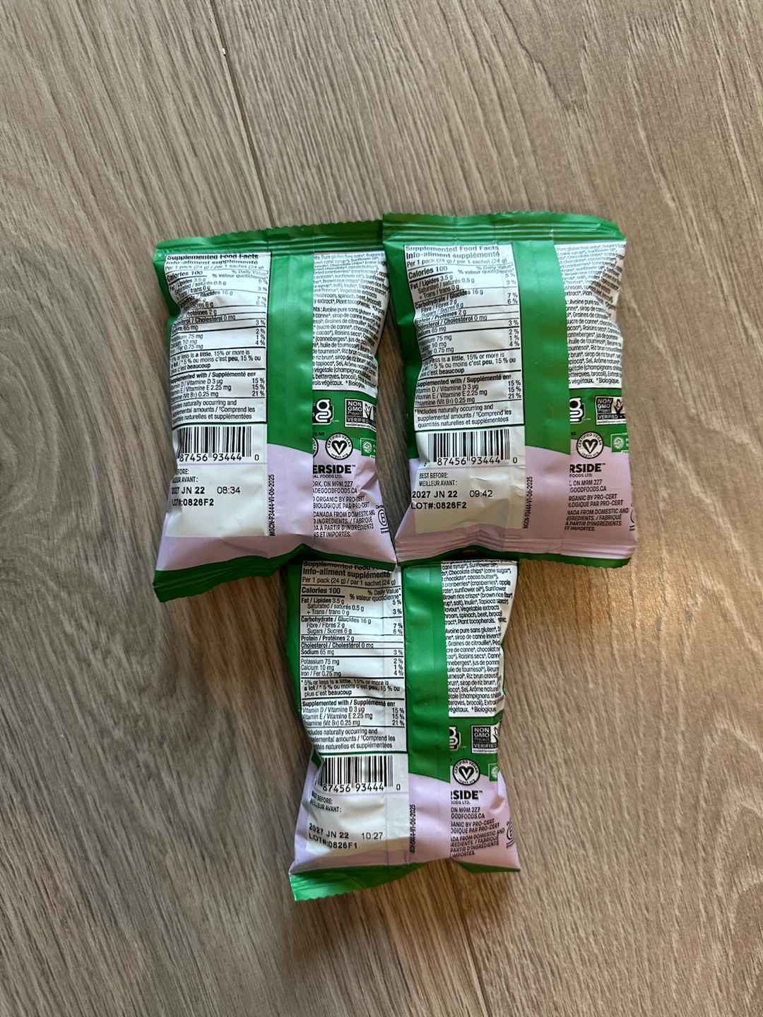 3 packs of MadeGood Organic Granola Bites - photo 2