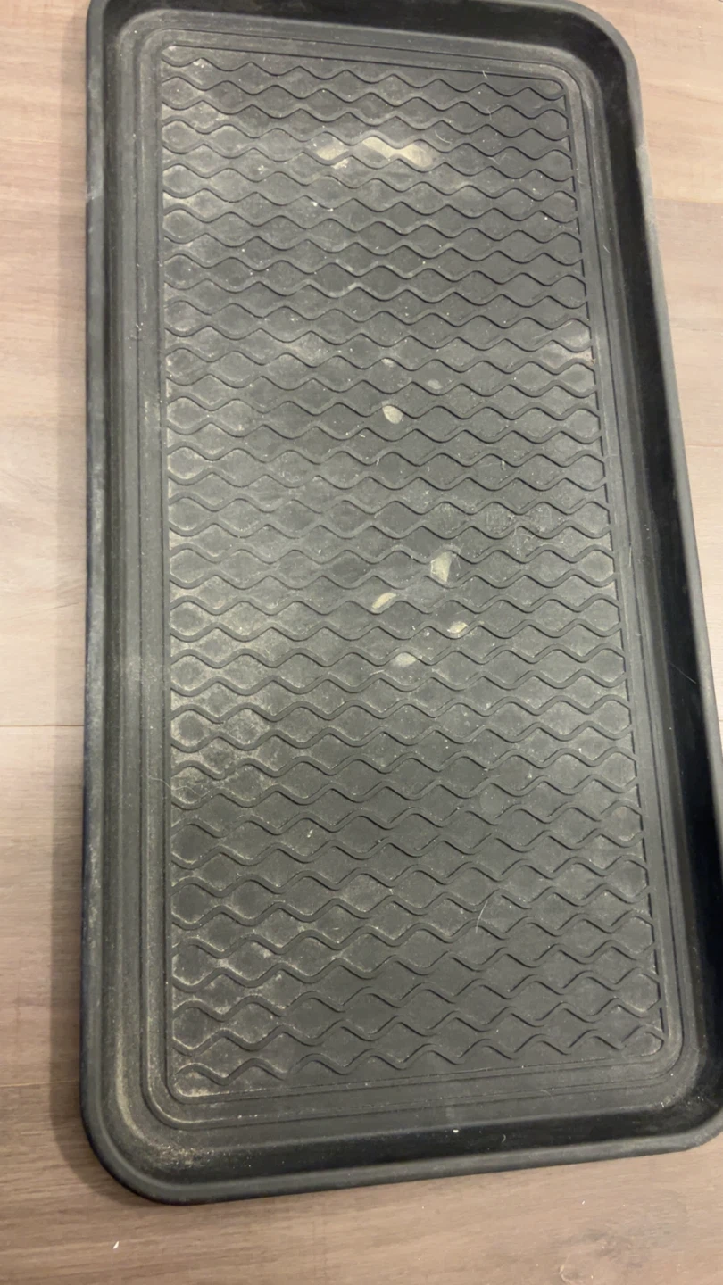 Black Rubber Boot Tray - photo 3