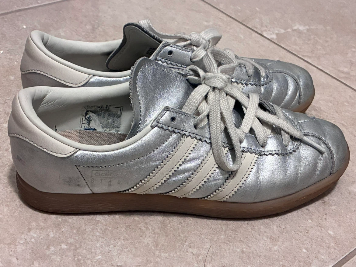 Adidas Stadt Women Silver Sneakers