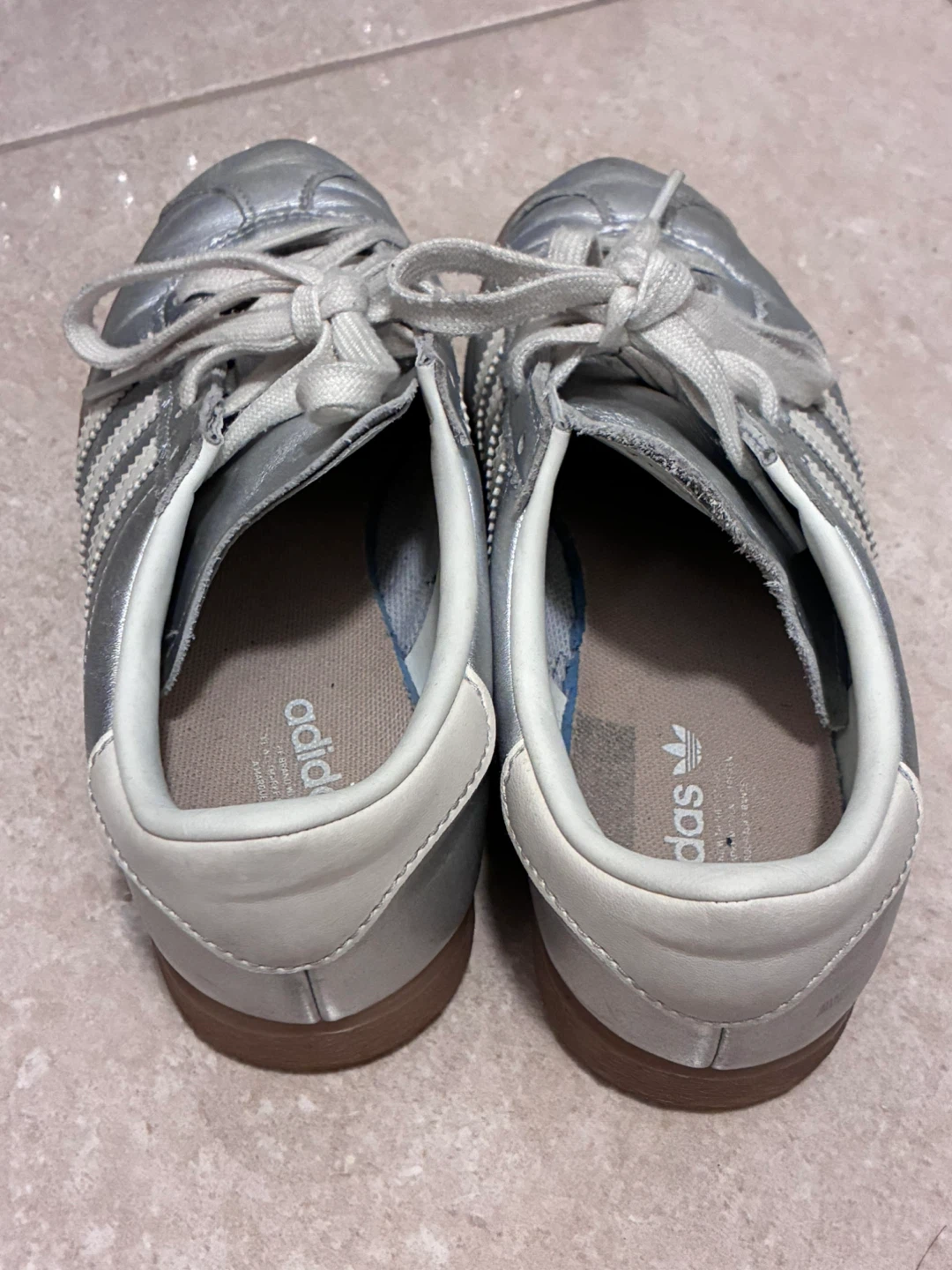 Adidas Stadt Women Silver Sneakers - photo 3