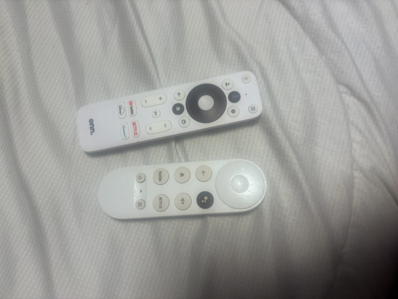 Onn. Google TV Remote and Spare Remote