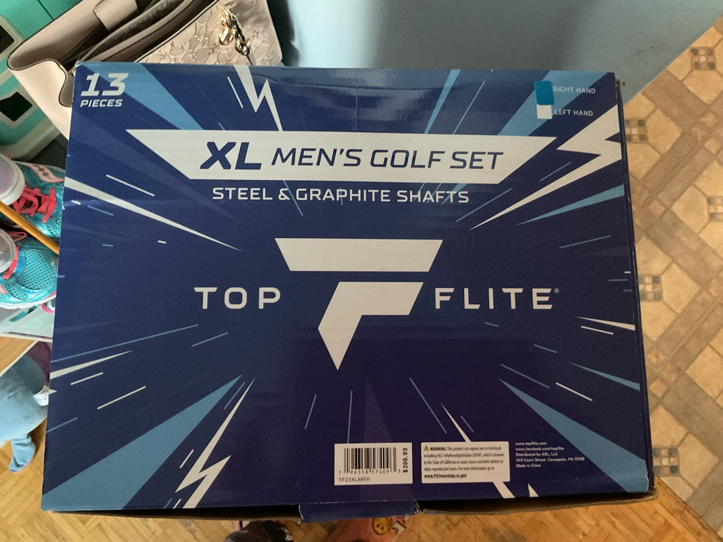 Top Flite XL 13-Piece Men's Golf Set