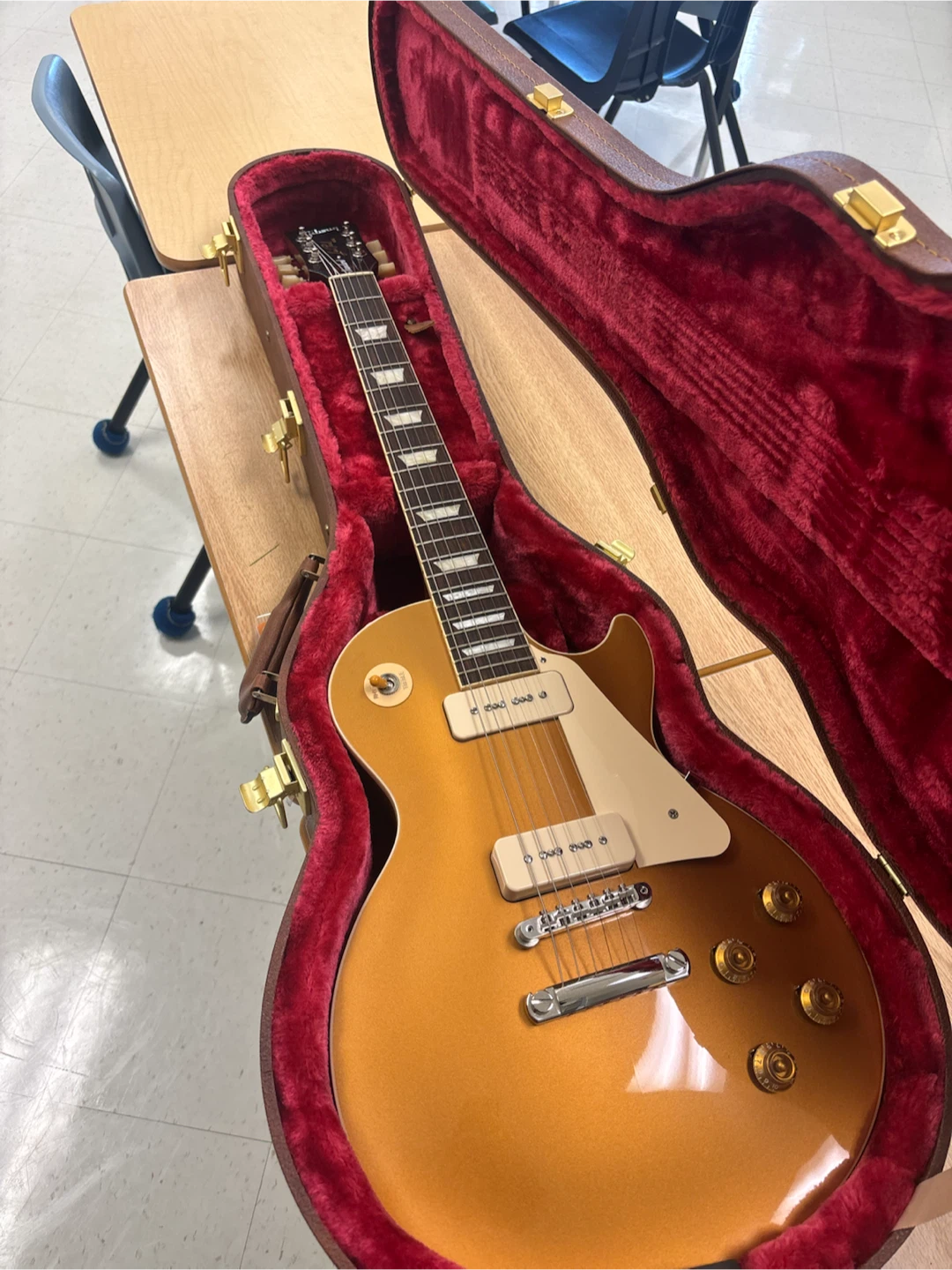 2024 Gibson Les Paul Standard '50s P-90 - Goldtop (Mint)