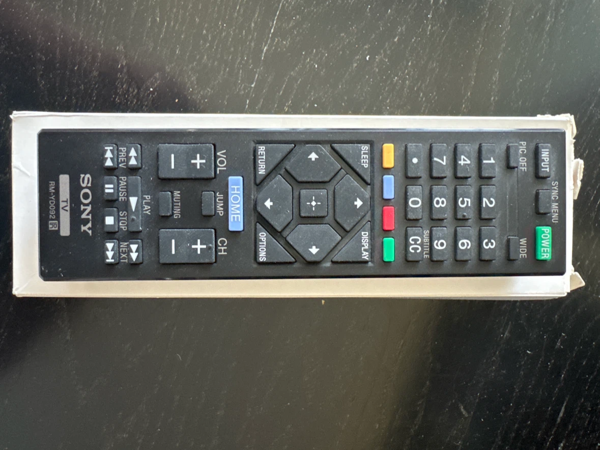 Sony RM-YD092 TV Remote Control