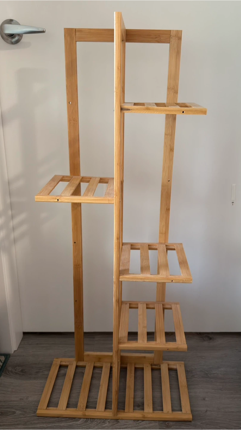 Bamboo Plant Stand