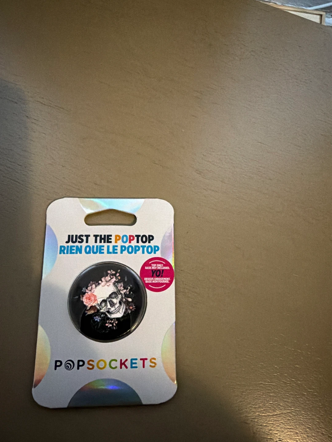 PopSockets Poptop - Floral Skull