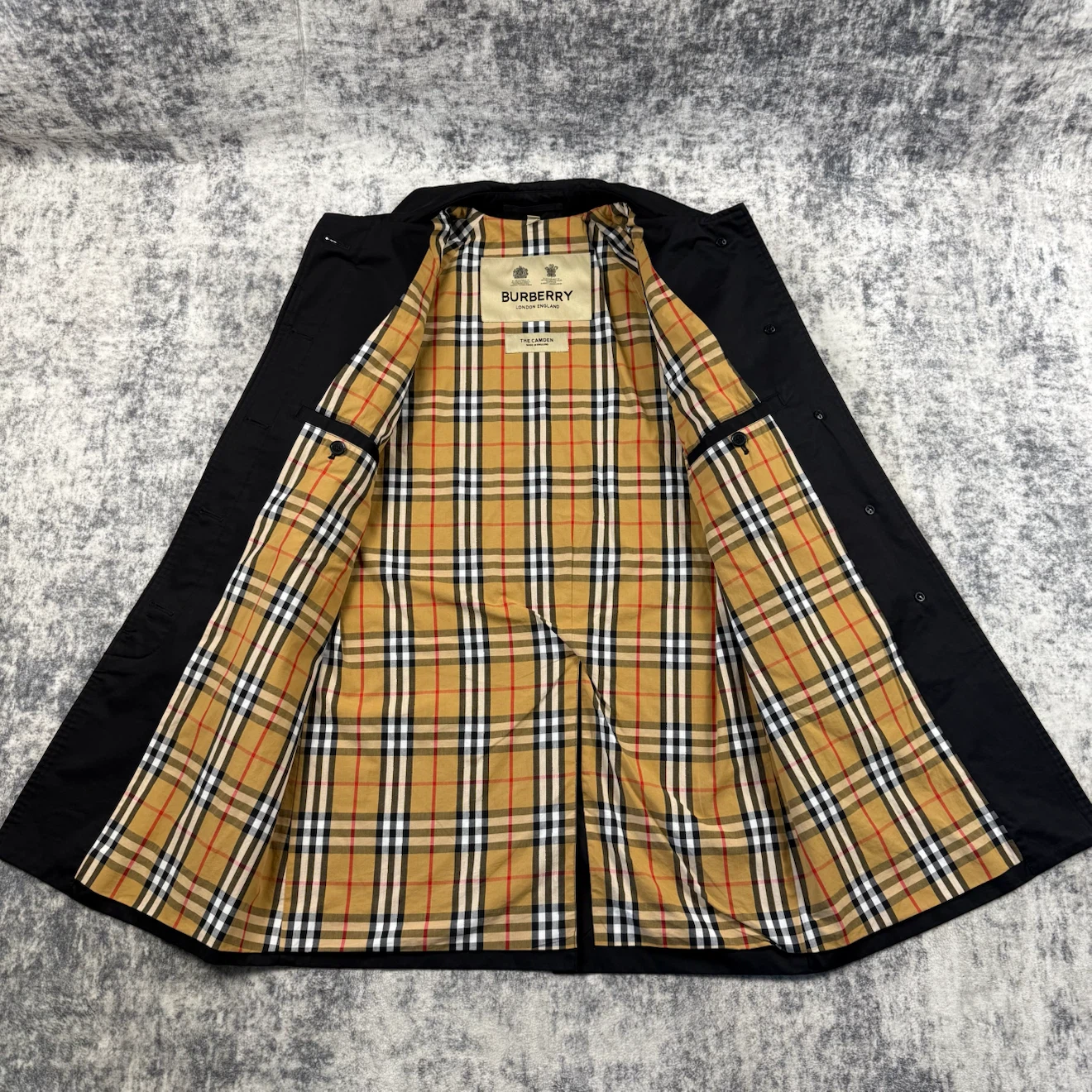 Burberry The Camden Black Cotton Car (Women’s) Coat - photo 5