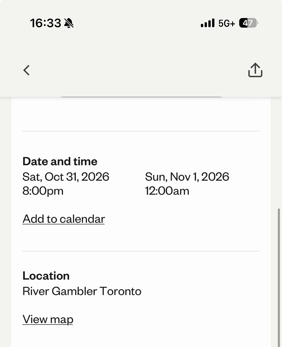 Halloween Boat Party Cruise Toronto 2026 Ticket - photo 3