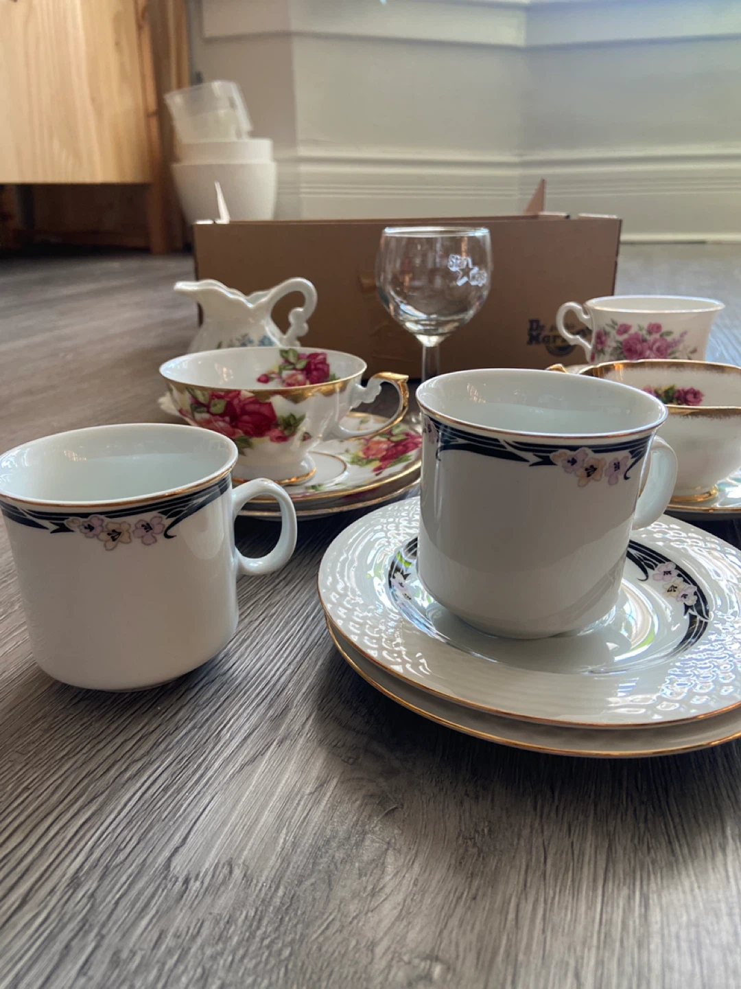 Assorted China and Glassware