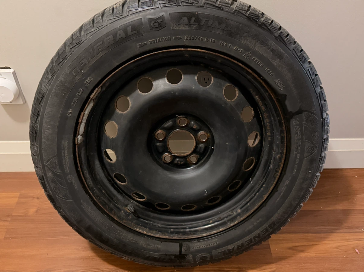 General Altimax Arctic 12 Winter Tire with Steel Rim