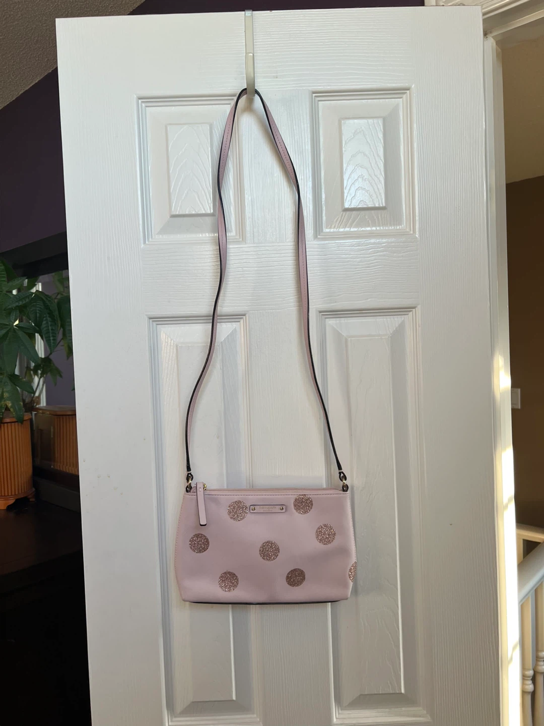 Kate Spade Pink Polka Dot Crossbody Bag - photo 2