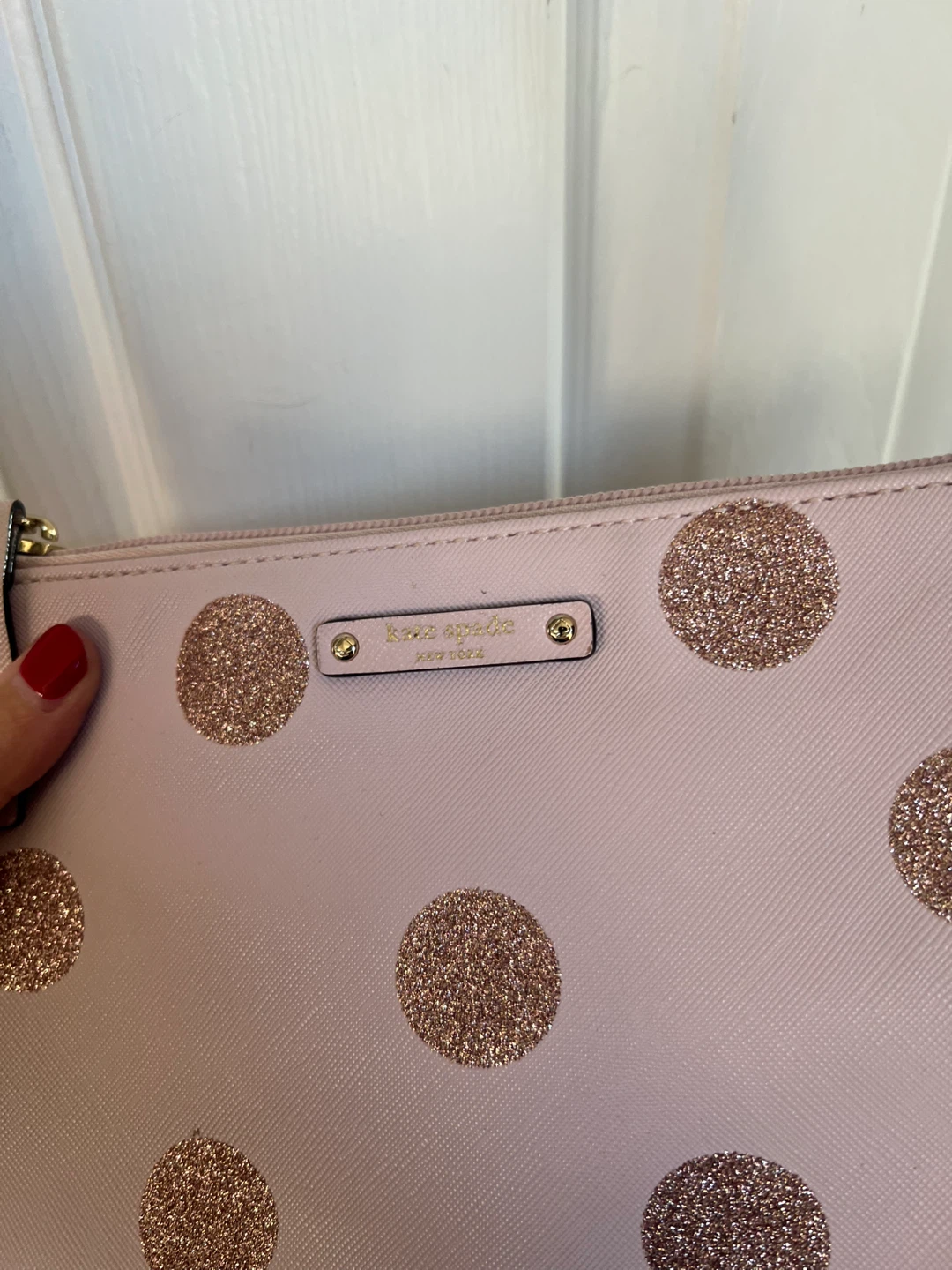 Kate Spade Pink Polka Dot Crossbody Bag - photo 3
