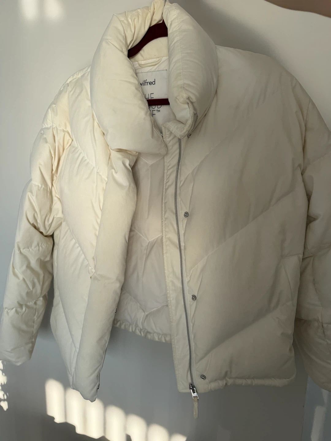 Wilfred White Puffer Jacket