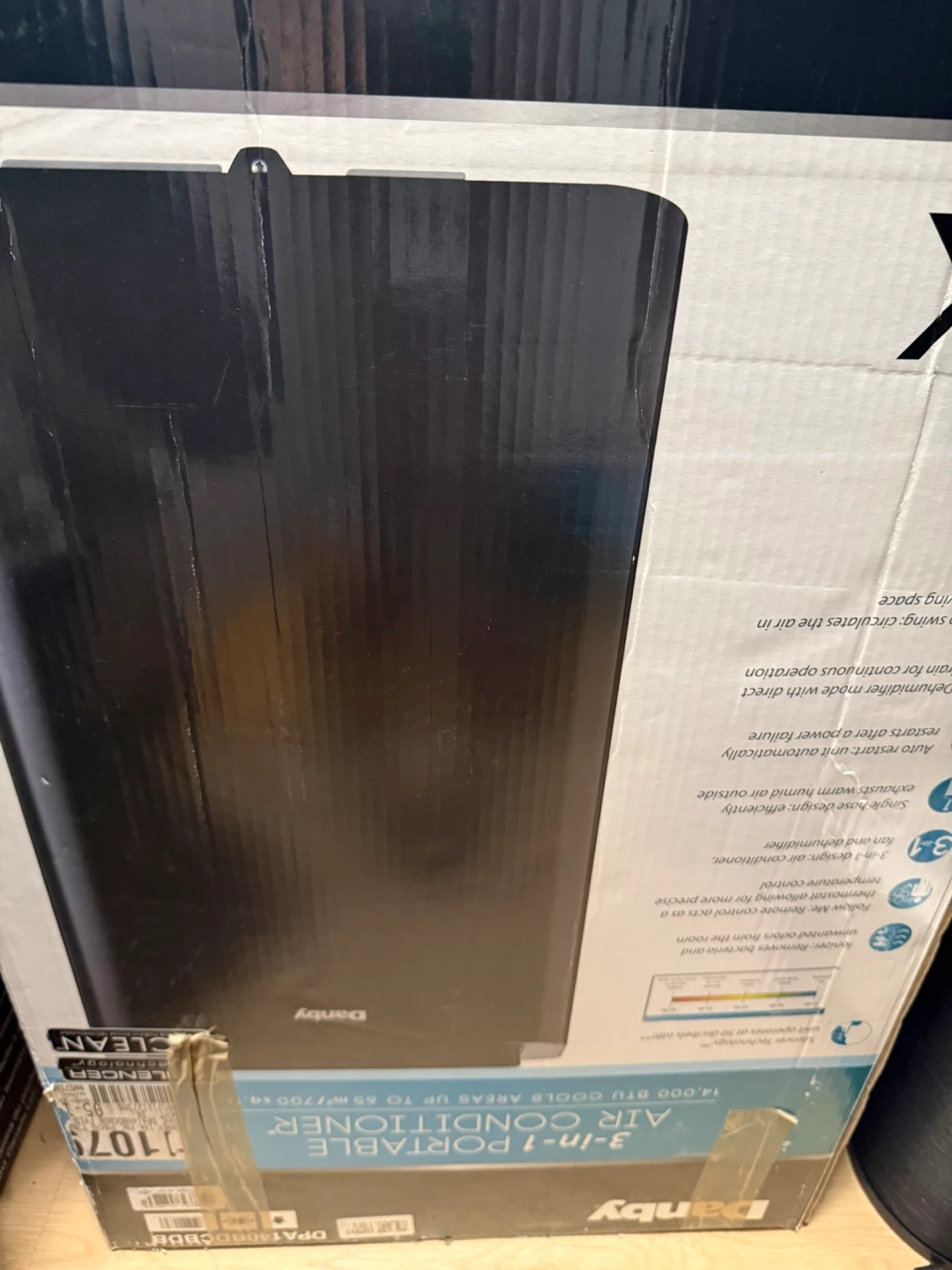 Danby 14,000 BTU 3-in-1 Portable Air Conditioner