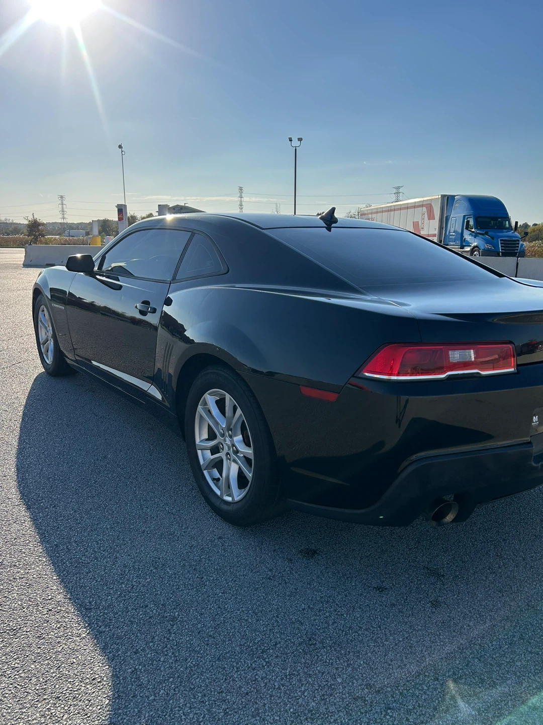 2014 Chevrolet Camaro Black Coupe - photo 2