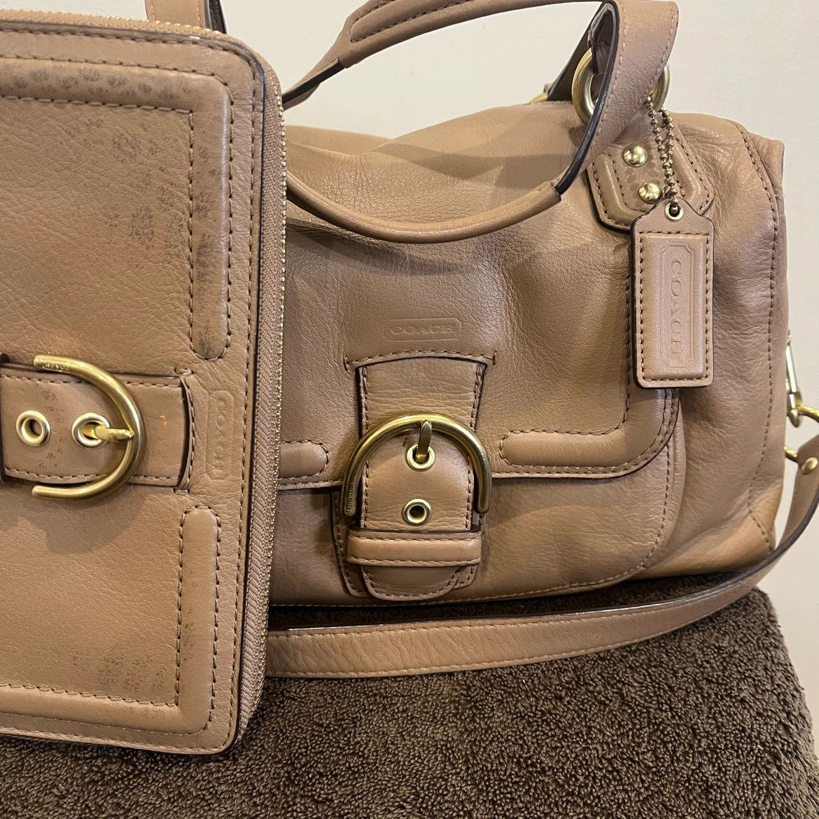 Coach Leather Satchel Handbag