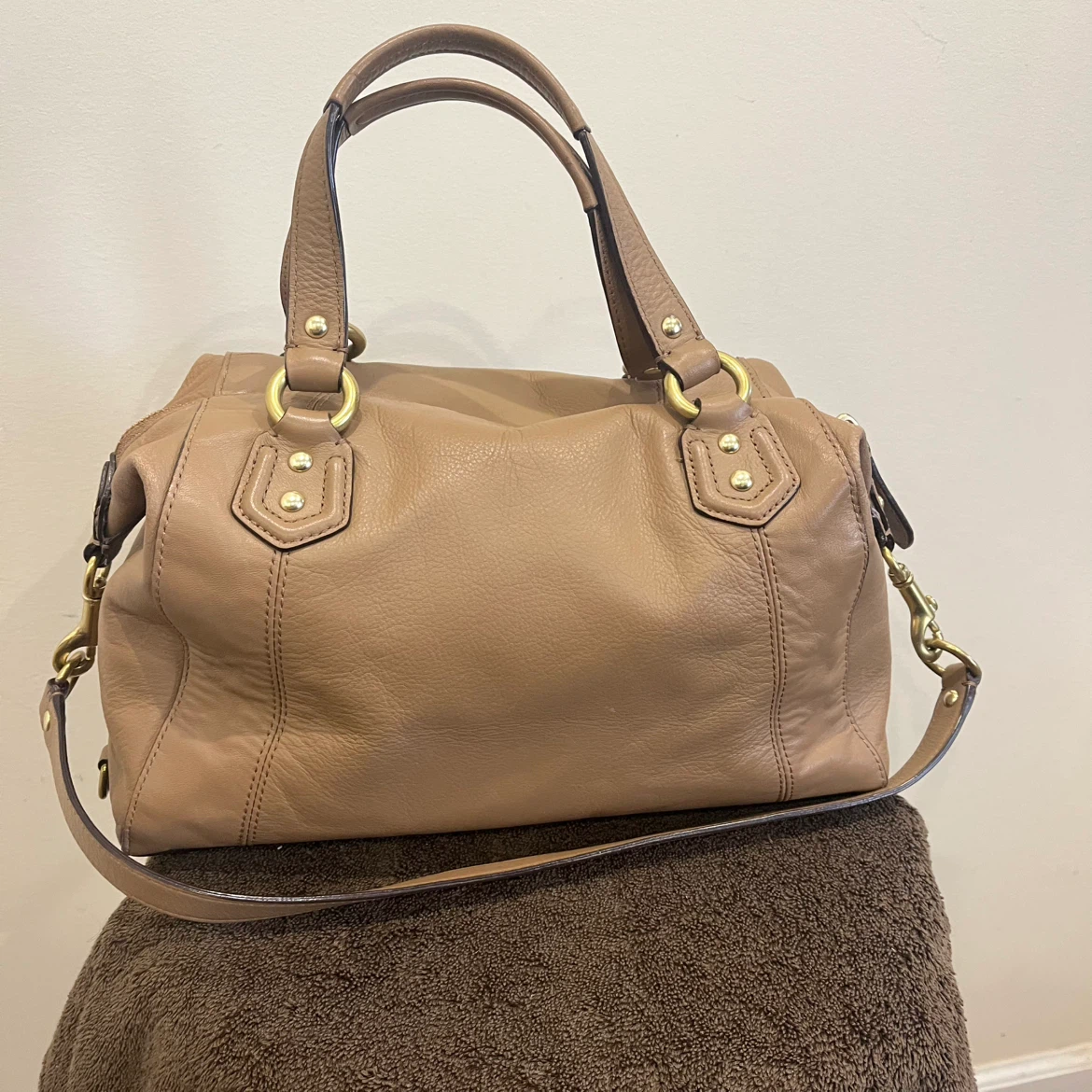 Coach Leather Satchel Handbag - photo 2