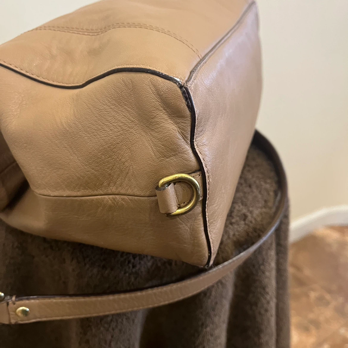 Coach Leather Satchel Handbag - photo 4