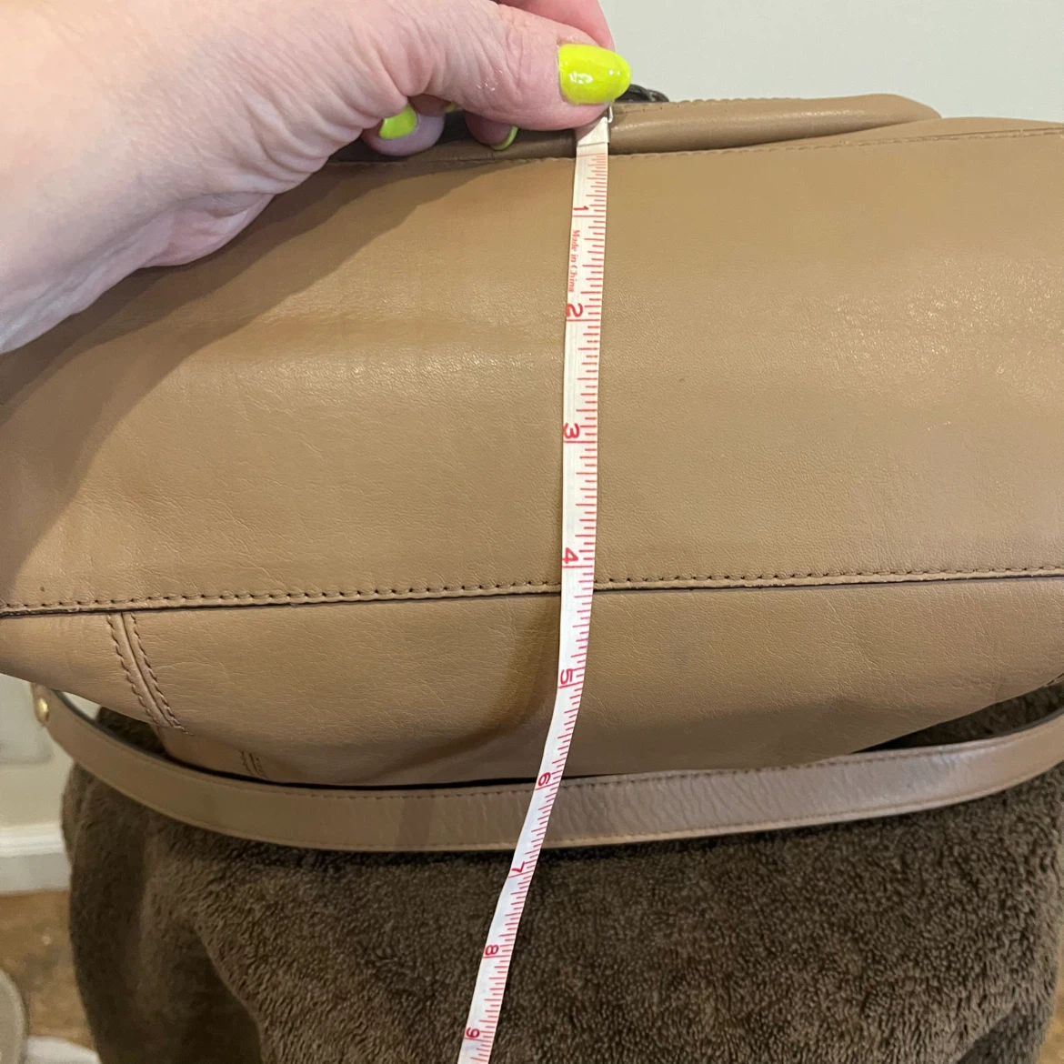 Coach Leather Satchel Handbag - photo 5
