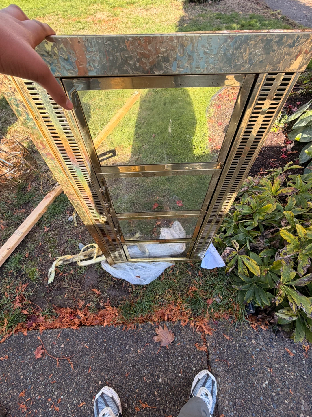 Brass Fireplace Glass Doors - photo 3