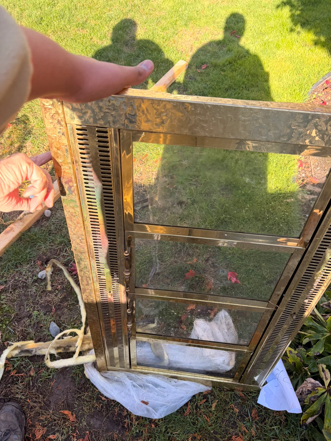 Brass Fireplace Glass Doors - photo 4