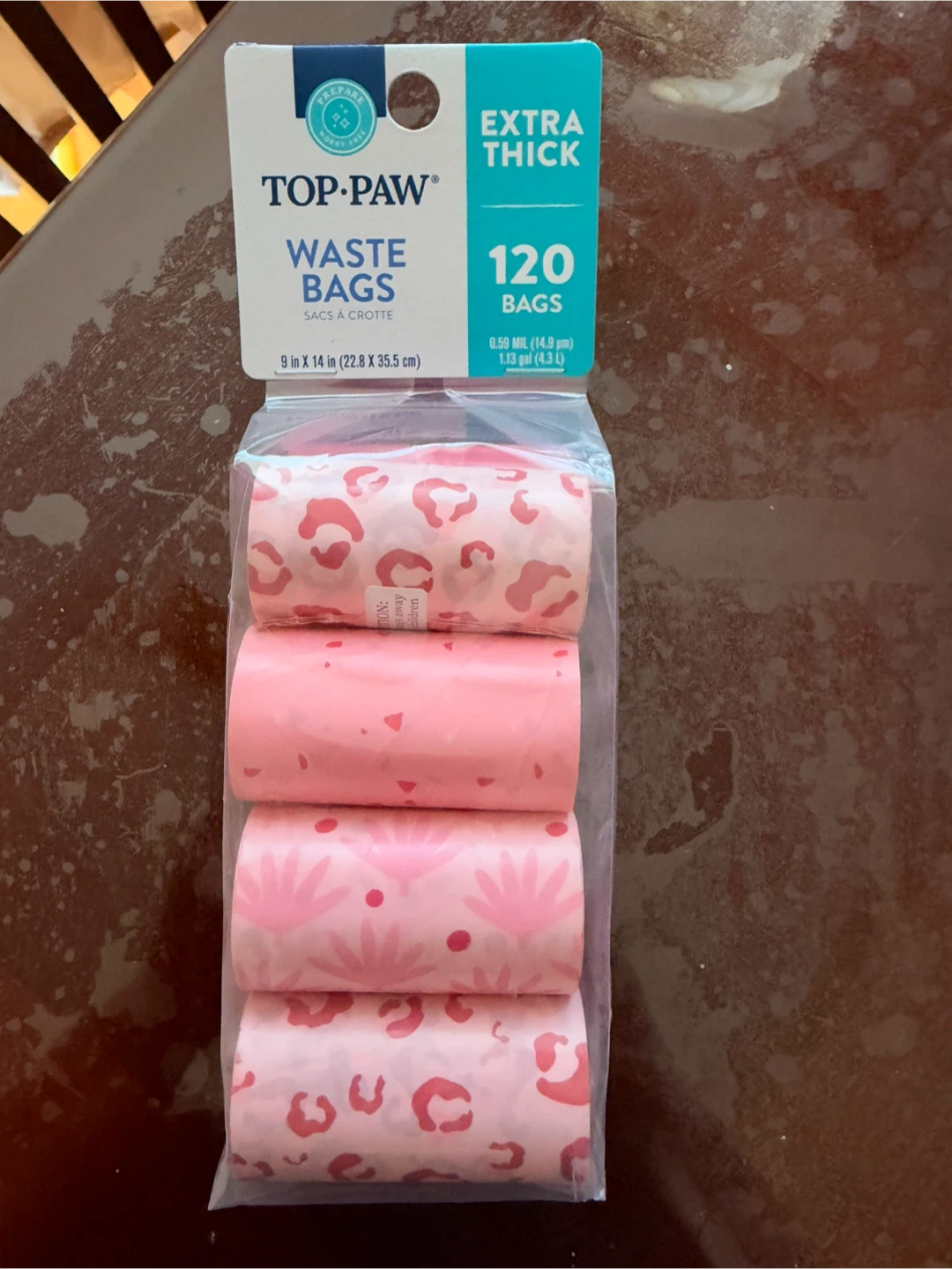 Top Paw Extra Thick Waste Bags 120 Count
