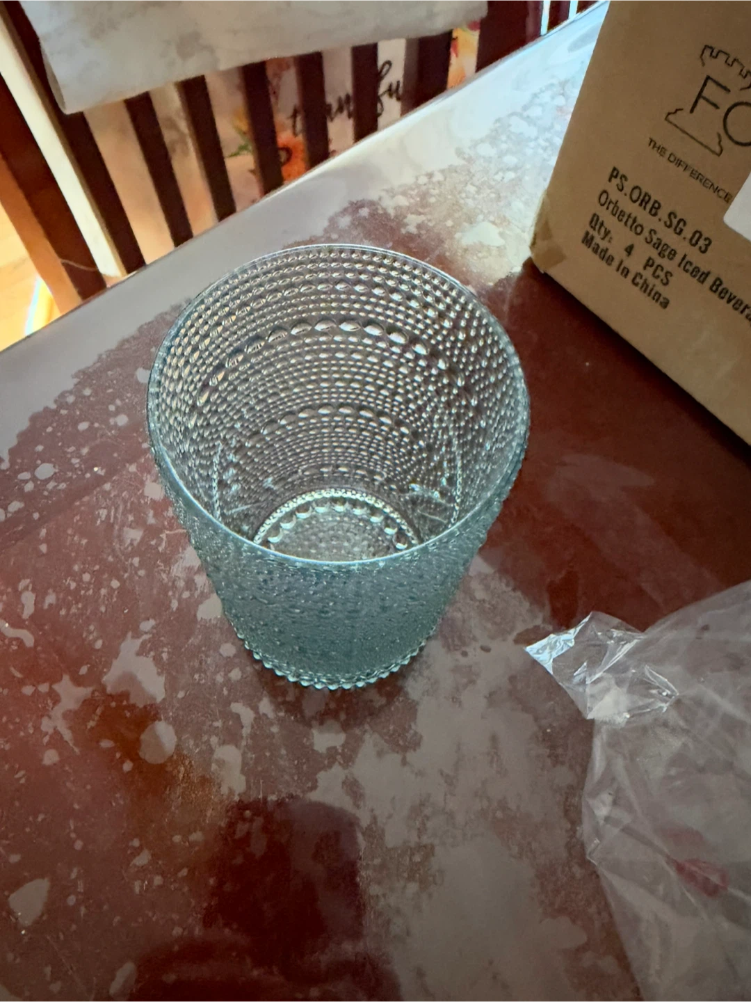 Fortessa Orbetto Sage Iced Beverage Glasses Set of 4 - photo 2