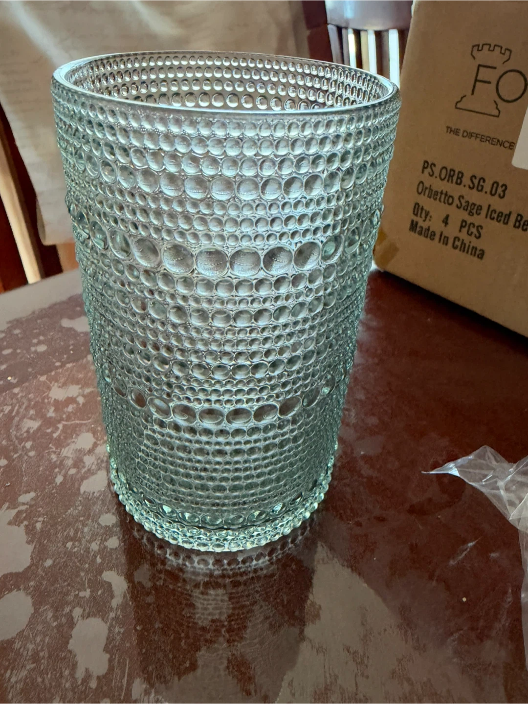Fortessa Orbetto Sage Iced Beverage Glasses Set of 4 - photo 3