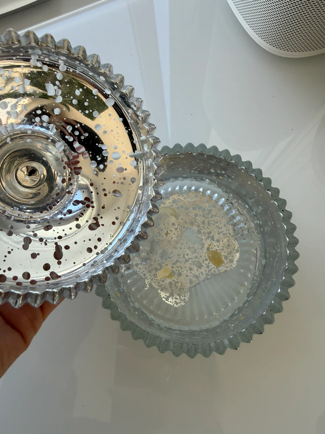 Decorative Glass Trinket Jar - photo 3