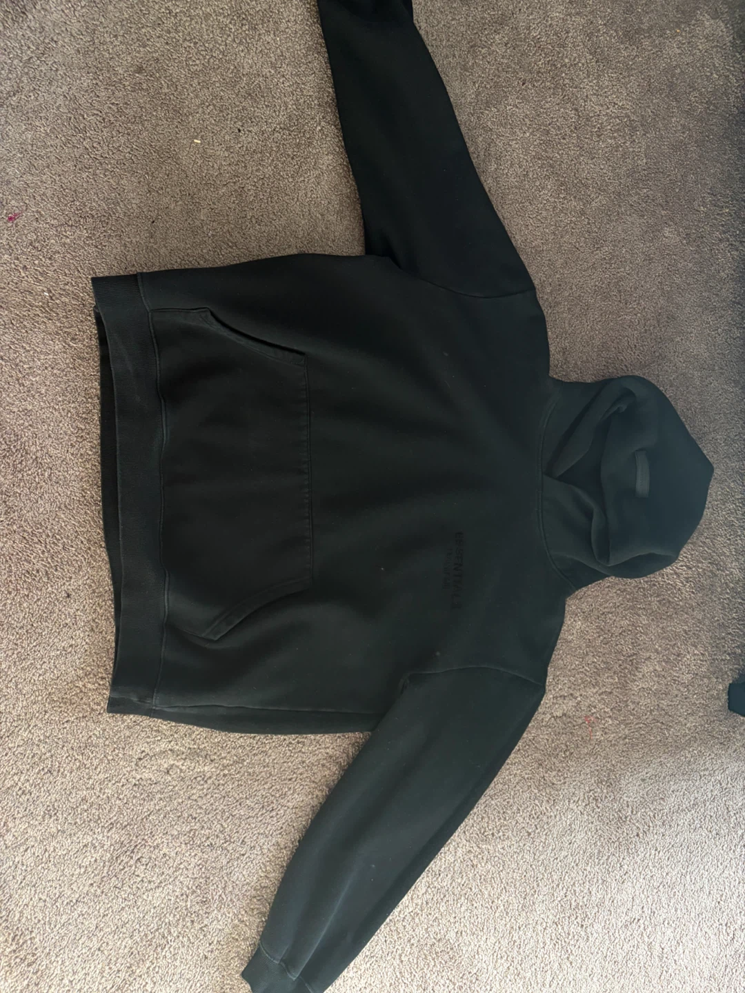 Essentials Fear of God Hoodie - Black