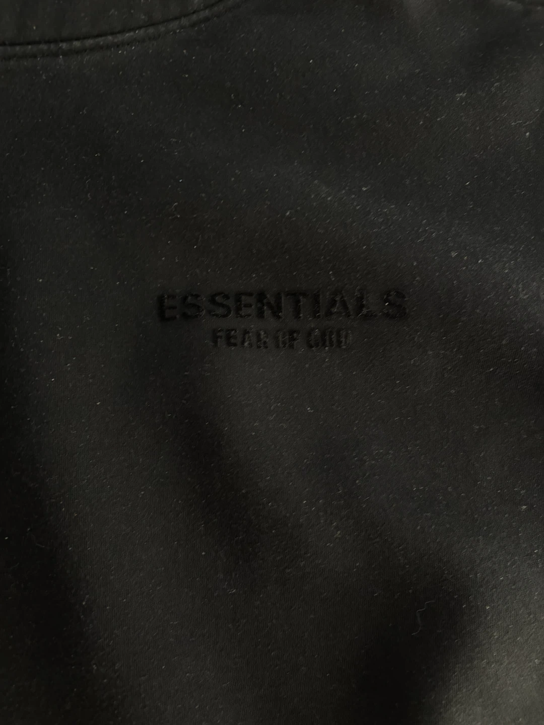 Essentials Fear of God Hoodie - Black - photo 2