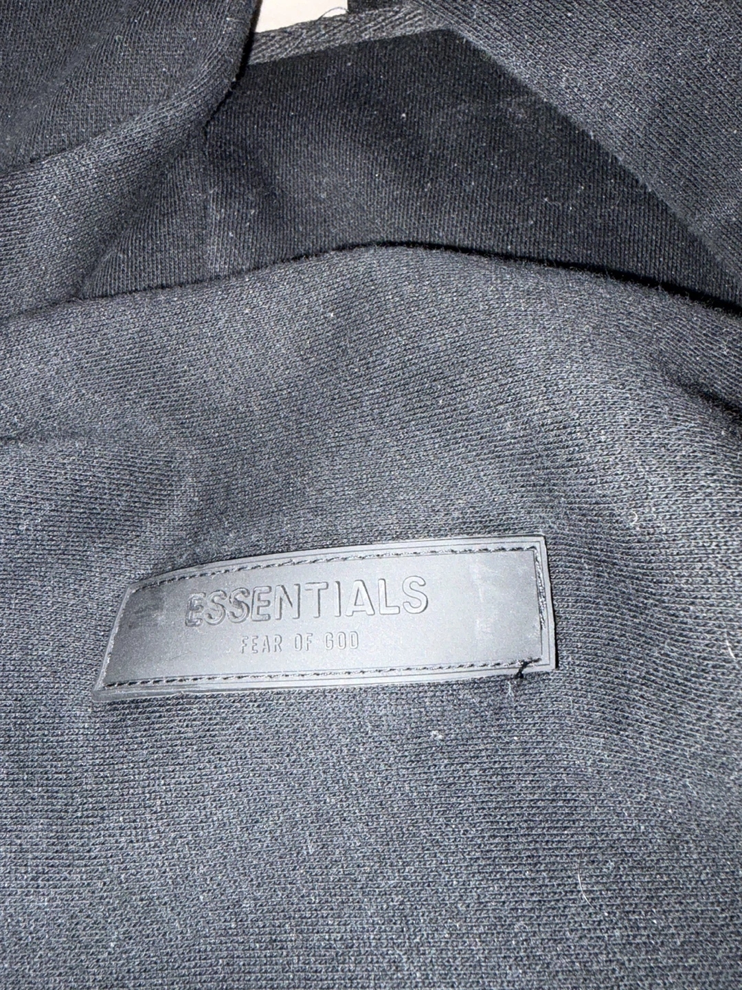 Essentials Fear of God Hoodie - Black - photo 4