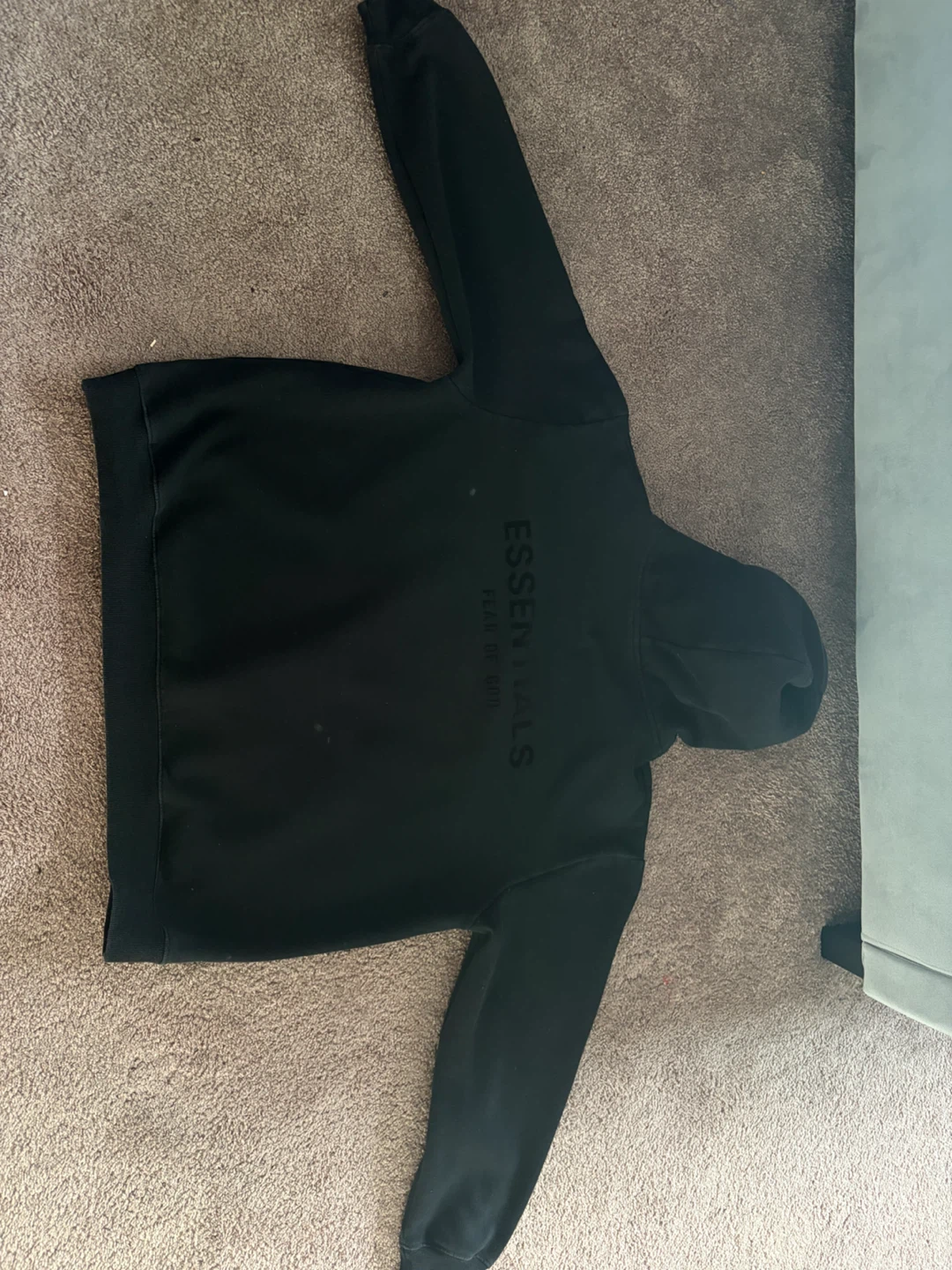 Essentials Fear of God Hoodie - Black - photo 5