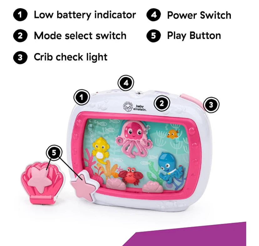 New Baby Einstein Sea Dreams Soother Reg. $60 - photo 3