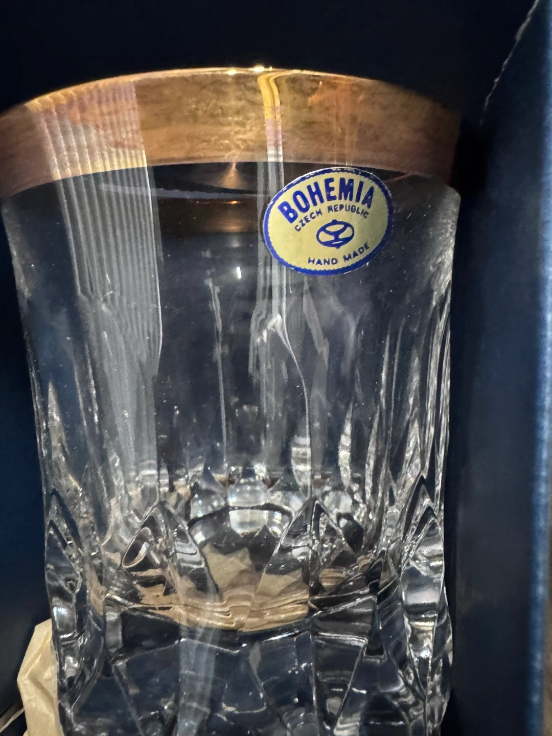 Bohemia Czech Republic Glass Set from 1996 - photo 2